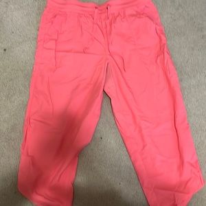 Emily Daniels 3/4 Length Coral Pants